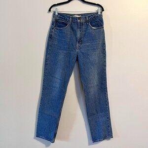 Size 30" Excellent condition Levi's 70's high slim straight jeans